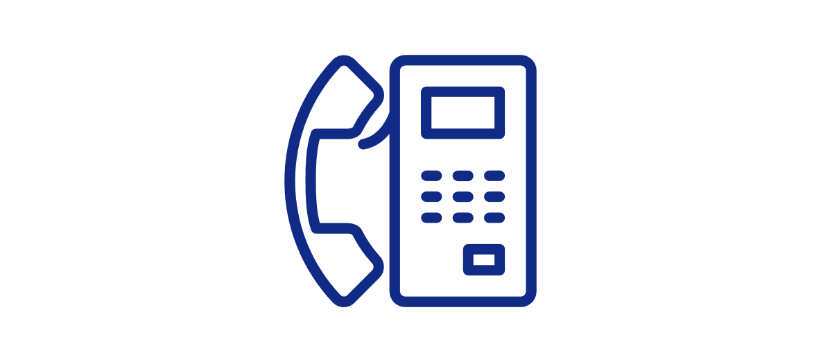 A blue phone is next to a black background